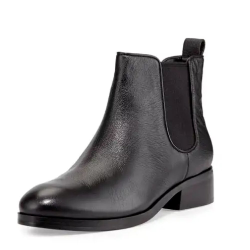 Cole Haan Landsman Bootie 8 Black Leather